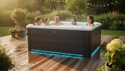 Familien-Whirlpool Outdoor: Entspannung für alle