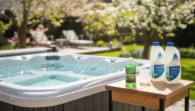 Perfekte Whirlpool Wasseraufbereitung im Frühling