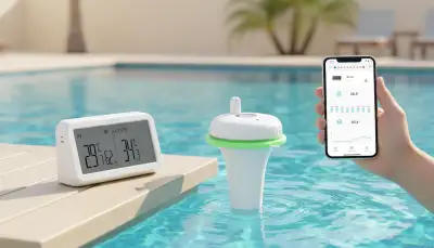 Smartes Pool Thermometer: Komfort & Kontrolle