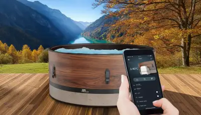 Terrassen-Whirlpool: Wellness unter freiem Himmel