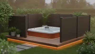 Windschutz für den Whirlpool: Clever planen