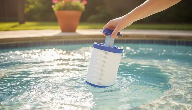 Effektive Filterkartuschen-Pflege für klares Wasser