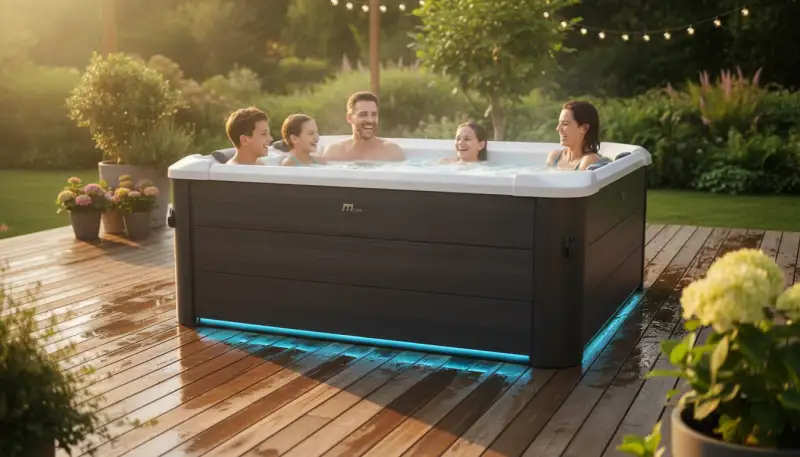 Familien-Whirlpool Outdoor: Entspannung für alle