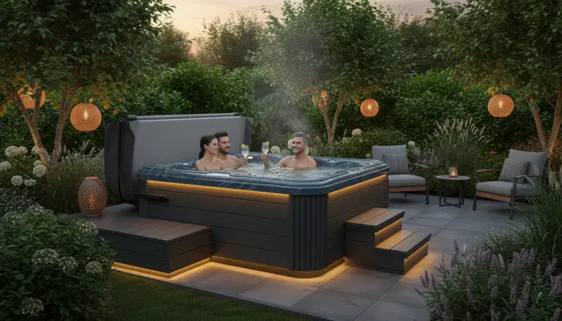 Garten-Whirlpool: Die perfekte Wohlfühloase