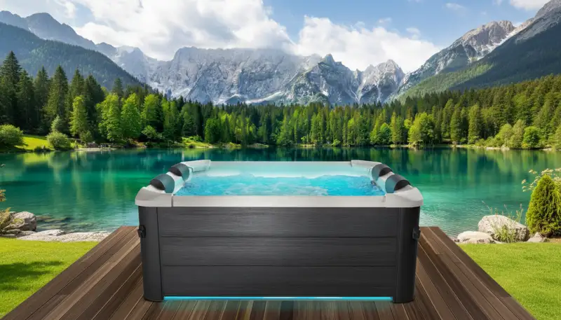 Garten-Whirlpool gestalten: Tipps & Ideen