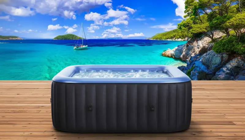 Gestalte deine Balkon-Whirlpool Oase