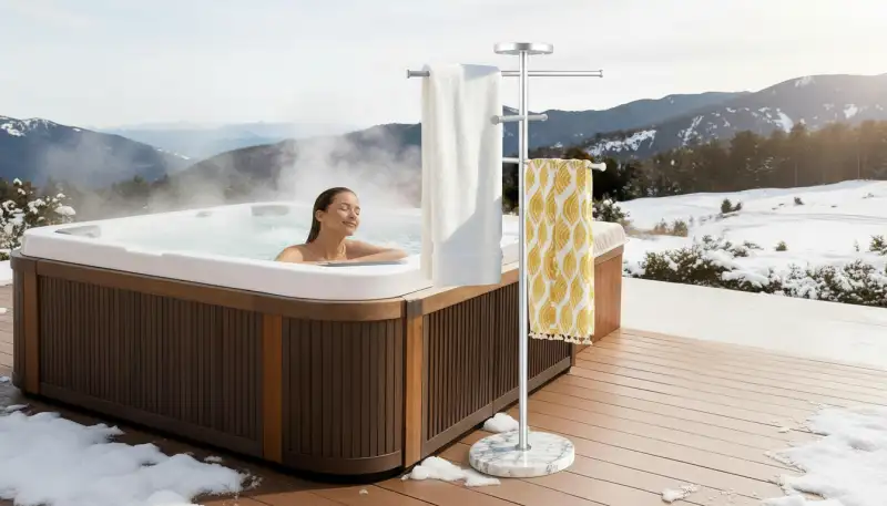 Handtuchhalter: Komfort am Whirlpool