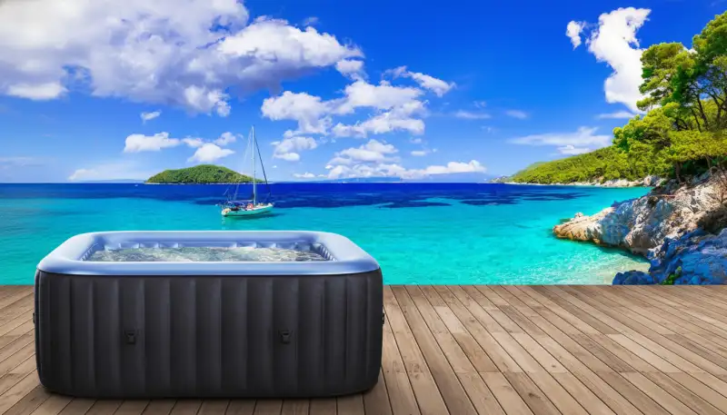 Mini-Whirlpool: Kleiner Luxus für Zuhause