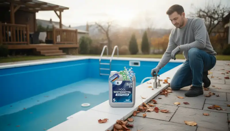 Poolwasser Frostschutz: Heizung und Leitungen schützen