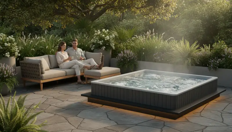 Sicheres Fundament für Ihren Outdoor-Spa