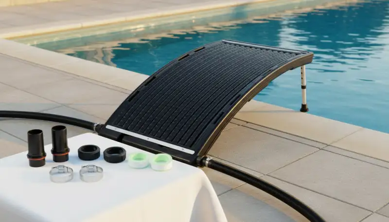 Solar Poolheizung: Thermosiphon clever nutzen
