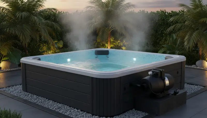 Whirlpool und Pool elektrisch heizen